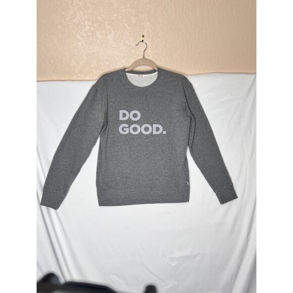 Cotopaxi size M sweatshirt gray organic cotton ***There is wash wear*** - Picture 3 of 8